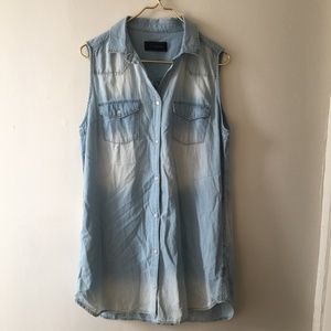 Denim Vest Dress